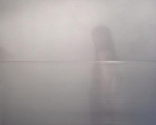 Miya Ando, <em>Daguerreotype Ghost 5</em>, 2012, Dyed aluminum, 36 x 36 in., Edition of 5, Courtesy the Artist