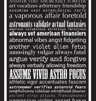 <em>assume vivid astro focus, avaf comboworks, 2012</em>, 2016, Digitally printed carpet, 105 x 40 in., Courtesy the Artist