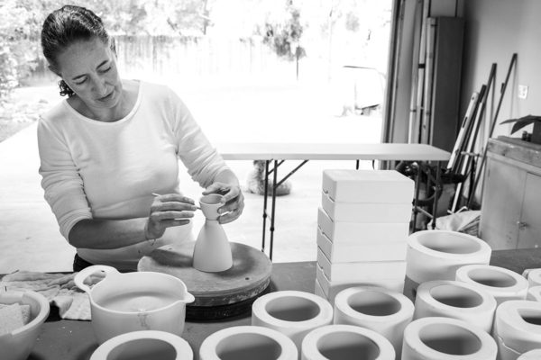 Sandra Torres in studio. Photo by Simone Noble, Courtesy the Artist