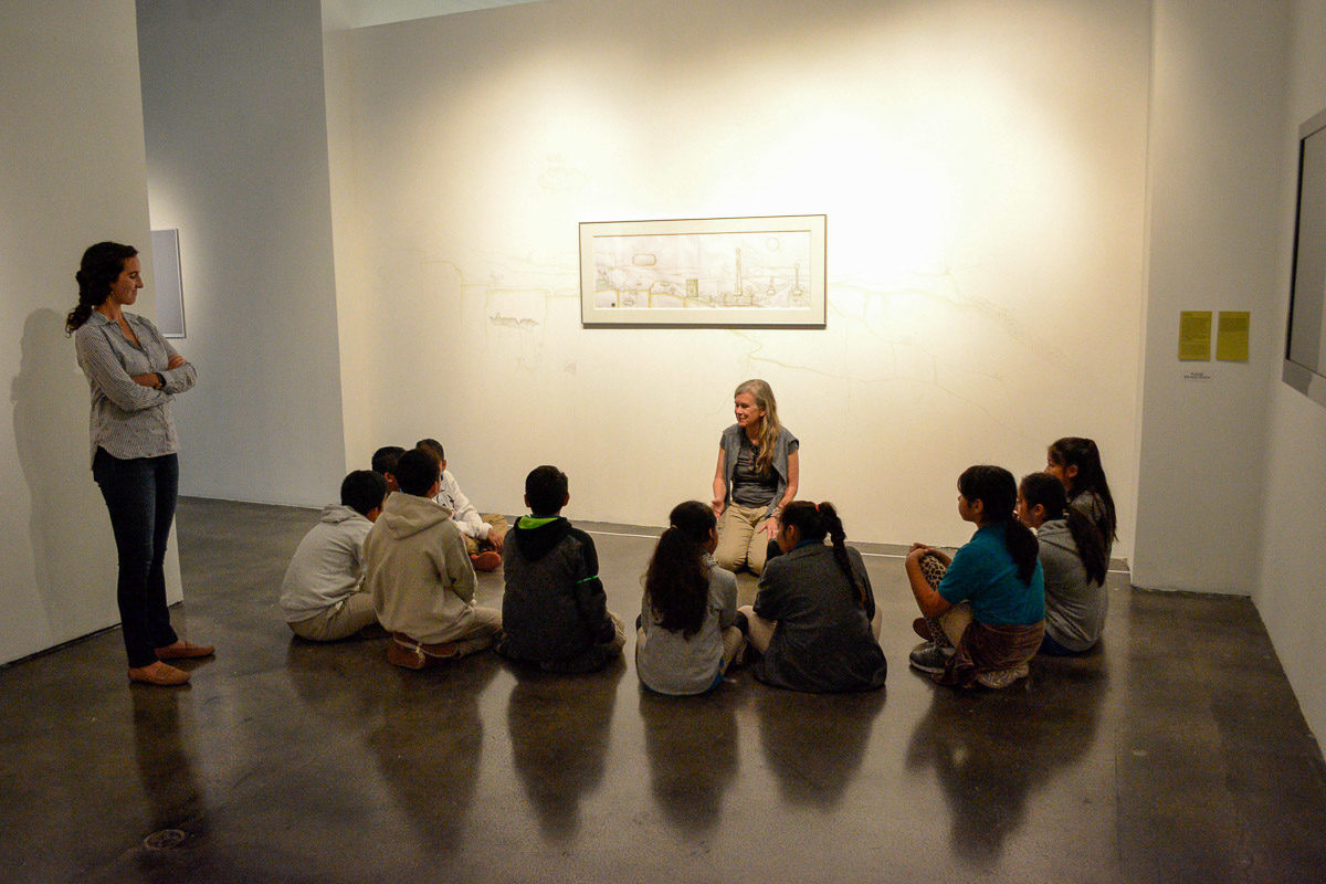 children listening