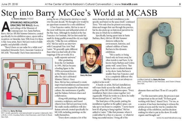 Voice Santa Barbara Header Image Barry McGee