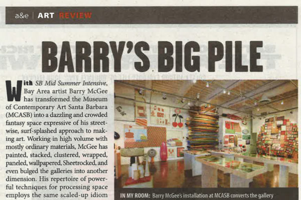 Santa Barbara Independent Barry McGee Header Image