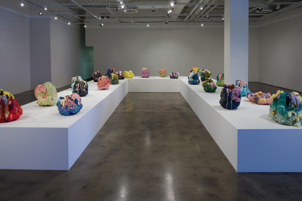 Brian Rochefort, <em>Absorption By the Sun</em>, Installation View, Photo Courtesy Alex Blair © 2019