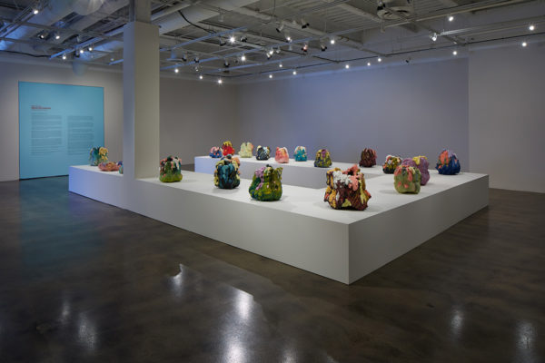 Brian Rochefort, <em>Absorption By the Sun</em>, Installation View, Photo Courtesy Alex Blair © 2019