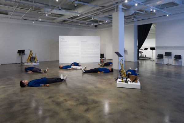 Sora Kim, <em>Breathe</em>, 2017, Kunsthalle for Music, Museum of Contemporary Art Santa Barbara, 2019, Courtesy MCASB, Photo: Alex Blair.