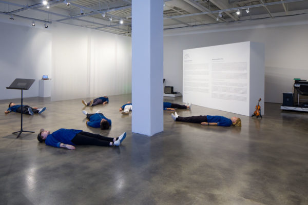 Sora Kim, <em>Breathe</em>, 2017, Kunsthalle for Music, Museum of Contemporary Art Santa Barbara, 2019, Courtesy MCASB, Photo: Alex Blair.