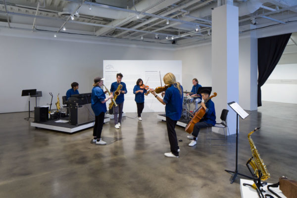 Julius Eastman, <em>Stay On it</em>, 1973, Kunsthalle for Music, Museum of Contemporary Art Santa Barbara, 2019, Courtesy MCASB, Photo: Alex Blair.