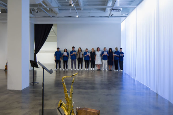 Ari Benjamin Meyers, <em>Anthem</em>, 2017, Kunsthalle for Music, Museum of Contemporary Art Santa Barbara, 2019, Courtesy MCASB, Photo: Alex Blair.