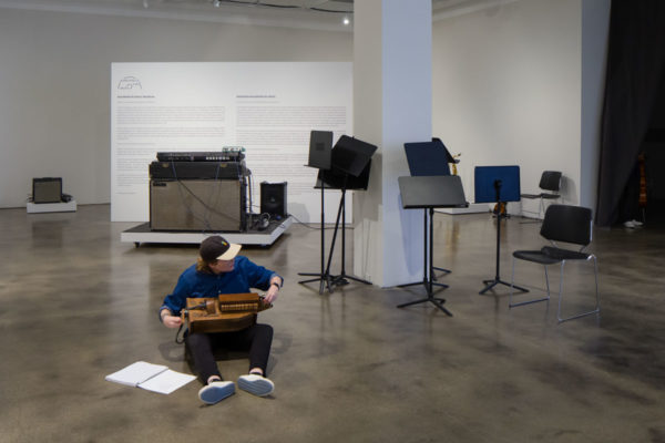 Jonathan Bepler, <em>11 Stages of Engagement</em>, 2018, Kunsthalle for Music, Museum of Contemporary Art Santa Barbara, 2019, Courtesy MCASB, Photo: Alex Blair.