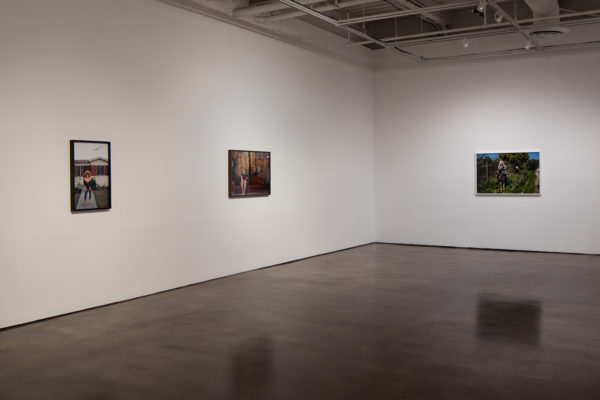 Bloom Projects: Genevieve Gaignard,  <em>Outside Looking In</em>, Installation View, Museum of Contemporary Art Santa Barbara, 2020, Photo: Alex Blair.