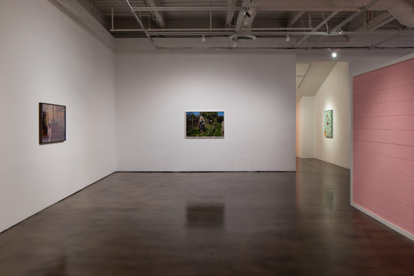 Bloom Projects: Genevieve Gaignard,  <em>Outside Looking In</em>, Installation View, Museum of Contemporary Art Santa Barbara, 2020, Photo: Alex Blair.