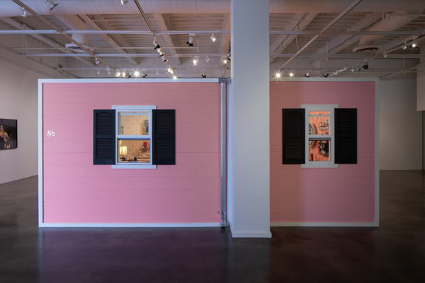 Bloom Projects: Genevieve Gaignard,  <em>Outside Looking In</em>, Installation View, Museum of Contemporary Art Santa Barbara, 2020, Photo: Alex Blair.