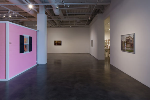 Bloom Projects: Genevieve Gaignard,  <em>Outside Looking In</em>, Installation View, Museum of Contemporary Art Santa Barbara, 2020, Photo: Alex Blair.