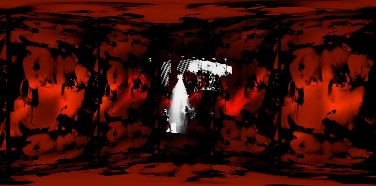 Travis VR, red composition