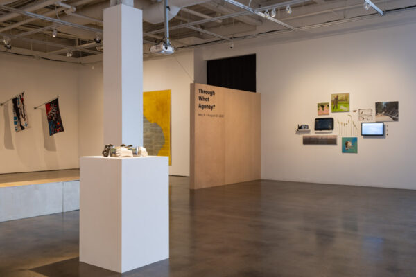 Installation view of <em>Footprints</em>, 2022