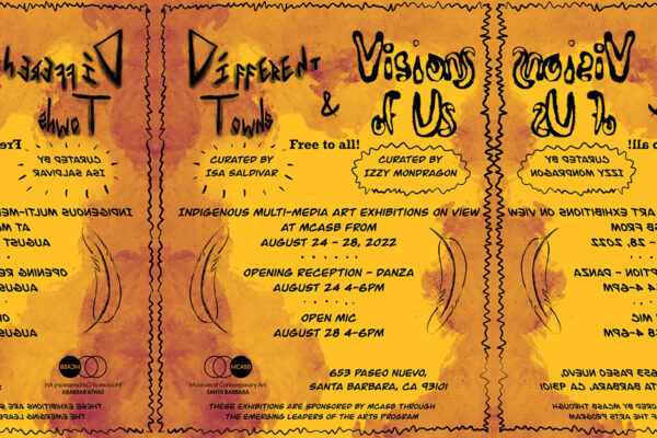 flyer for ELA Visions of Us and Different Towns